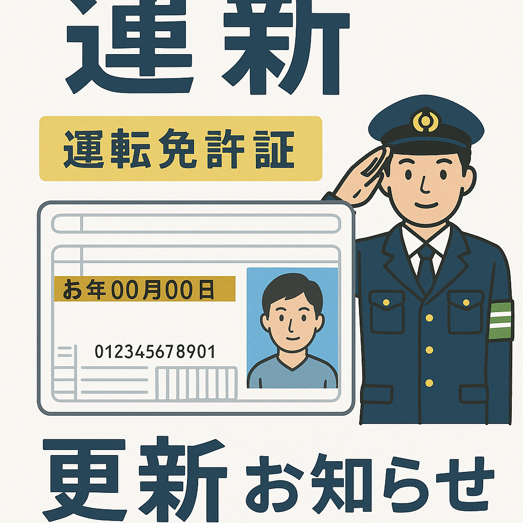 運転免許の更新に行ってきた！カードで払えるって知ってた