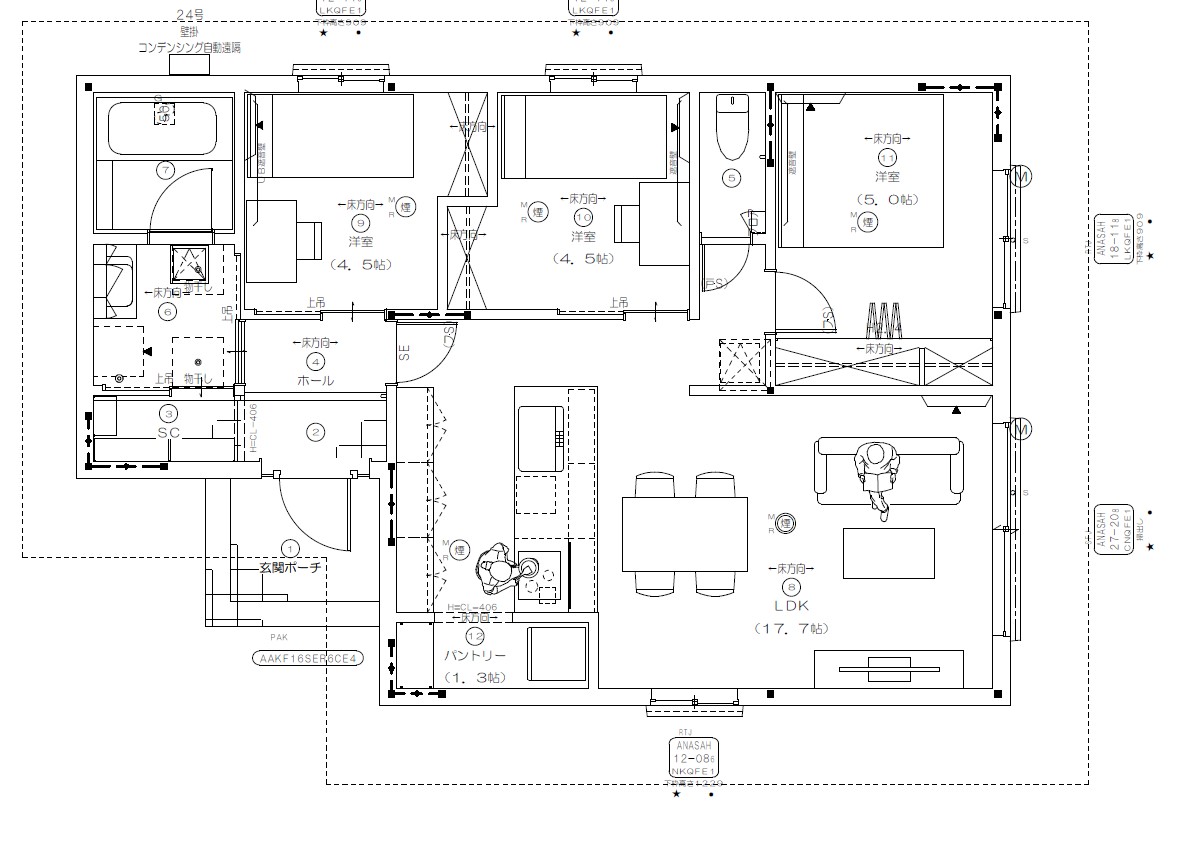契約時の間取り