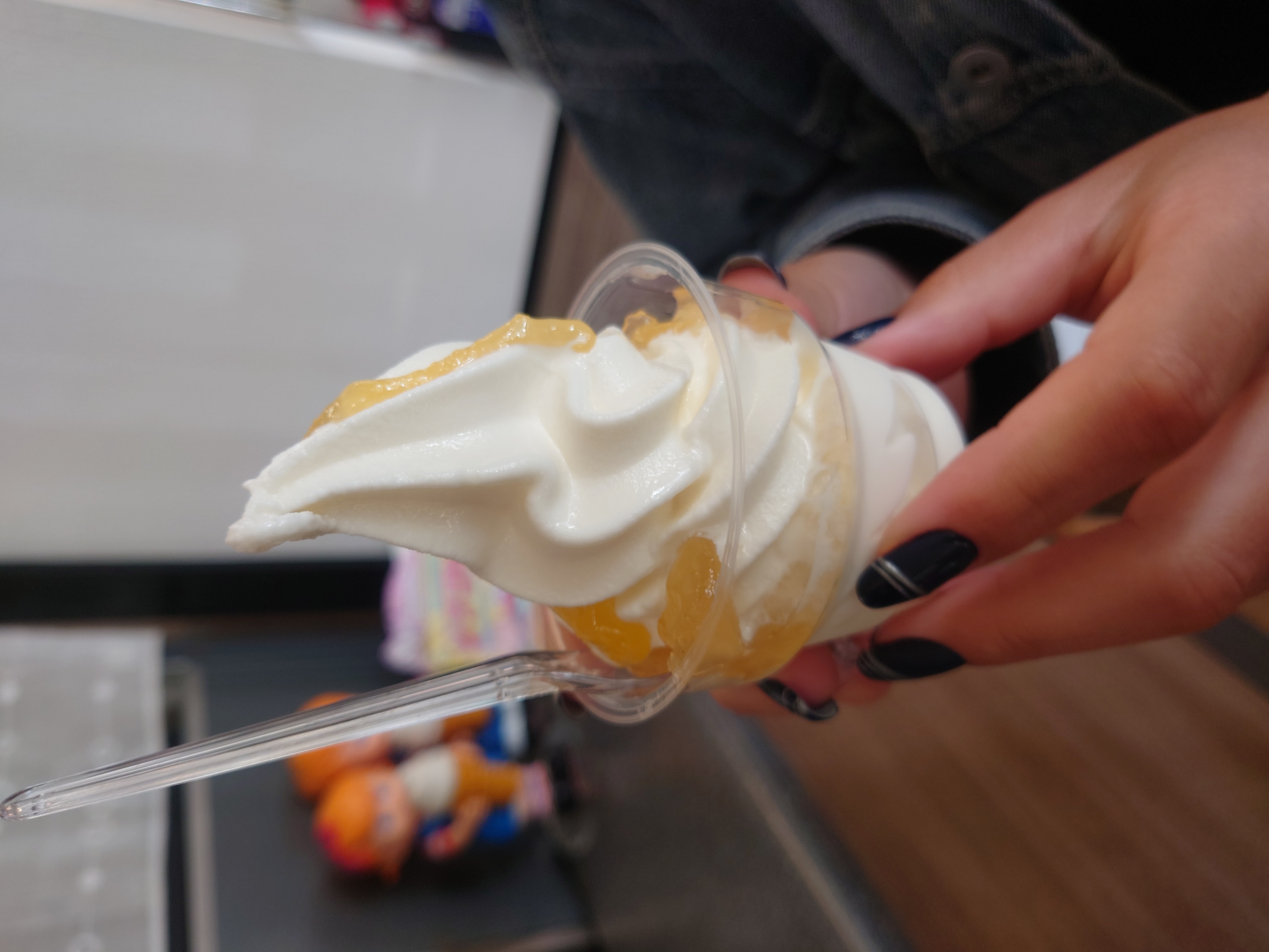 りんごはちみつソフトクリーム