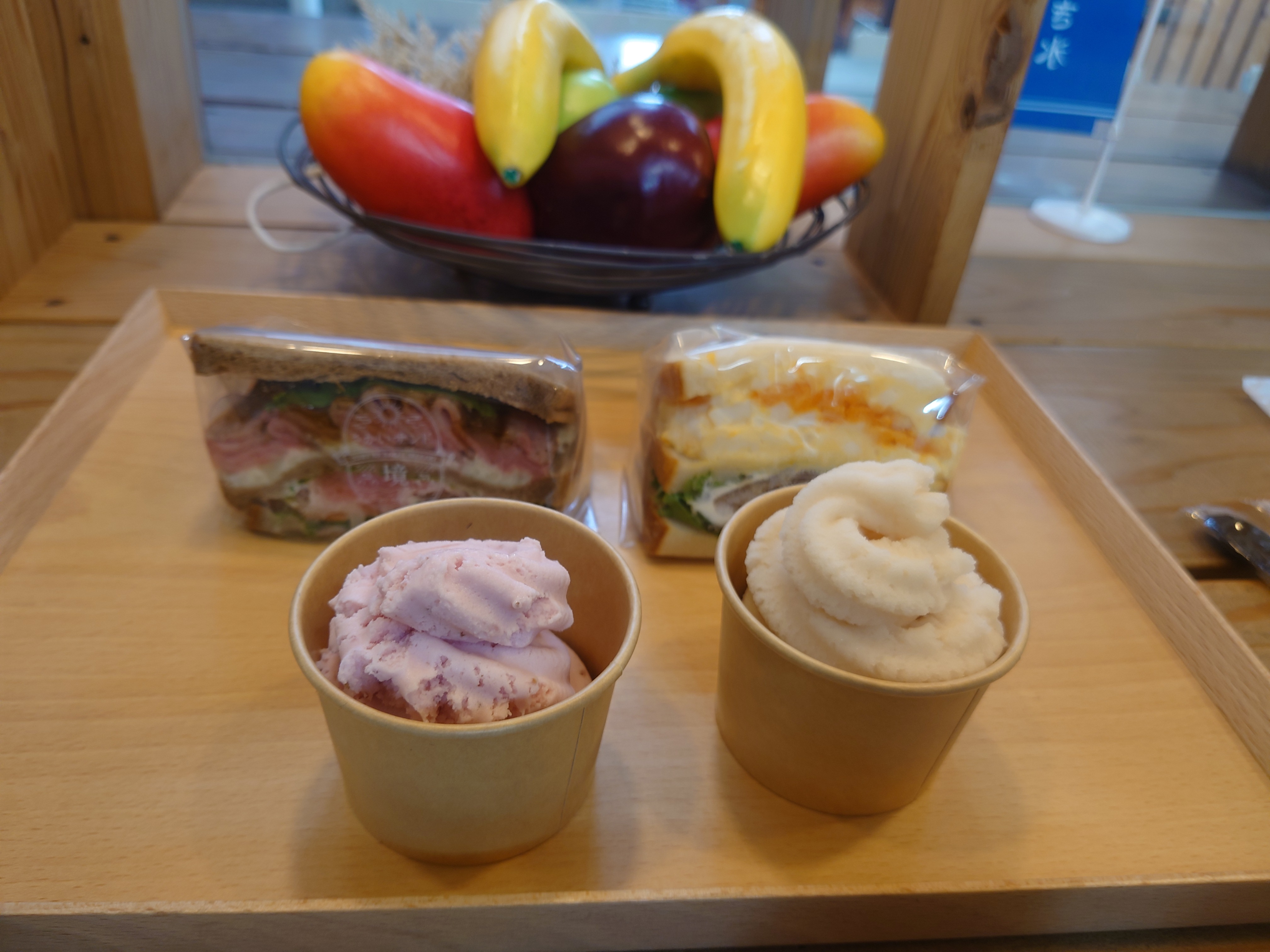 【自動運転と移住したいランク上位の境町】道の駅さかいのサンドがうまい！