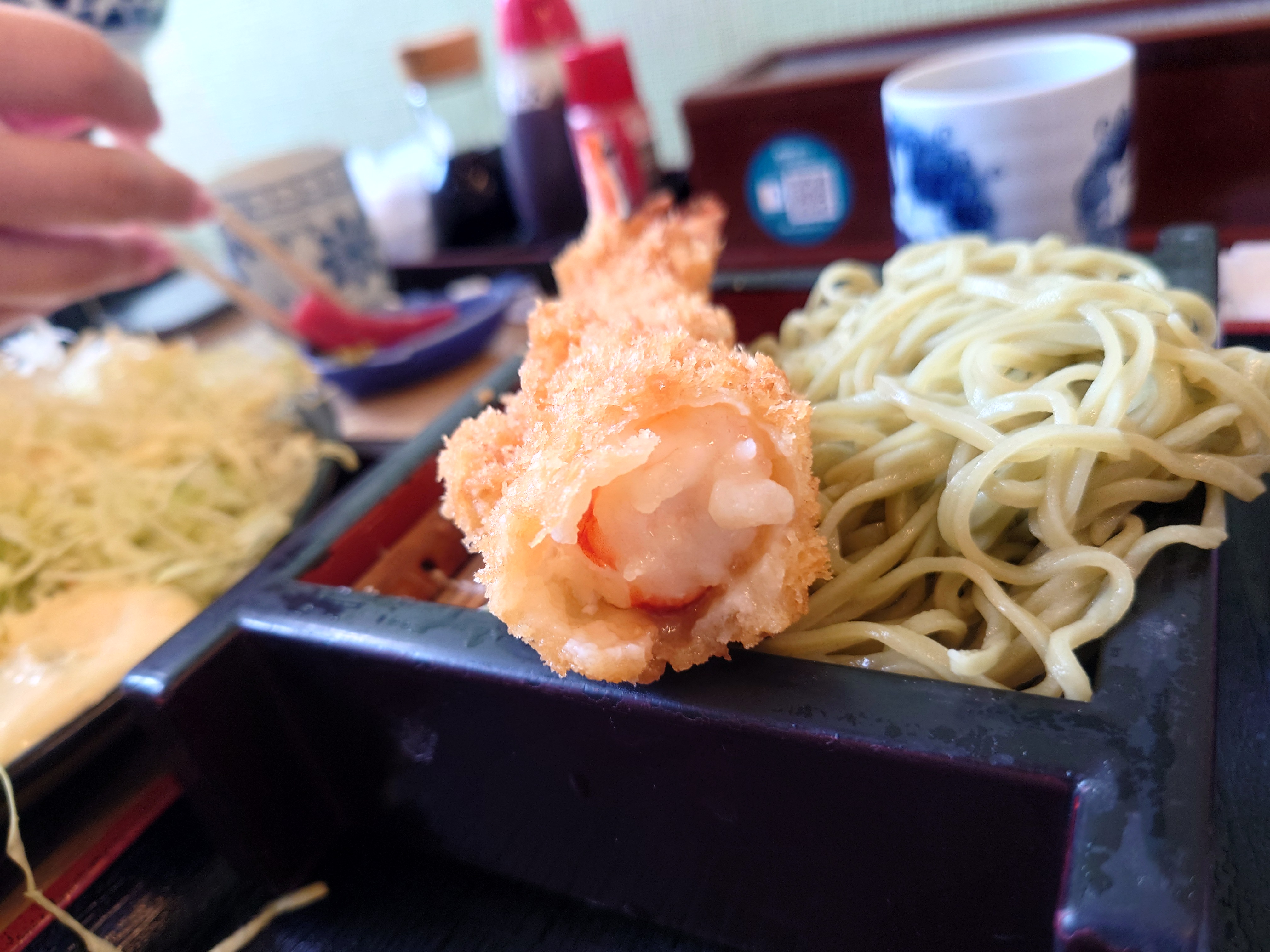 超特大エビフライ