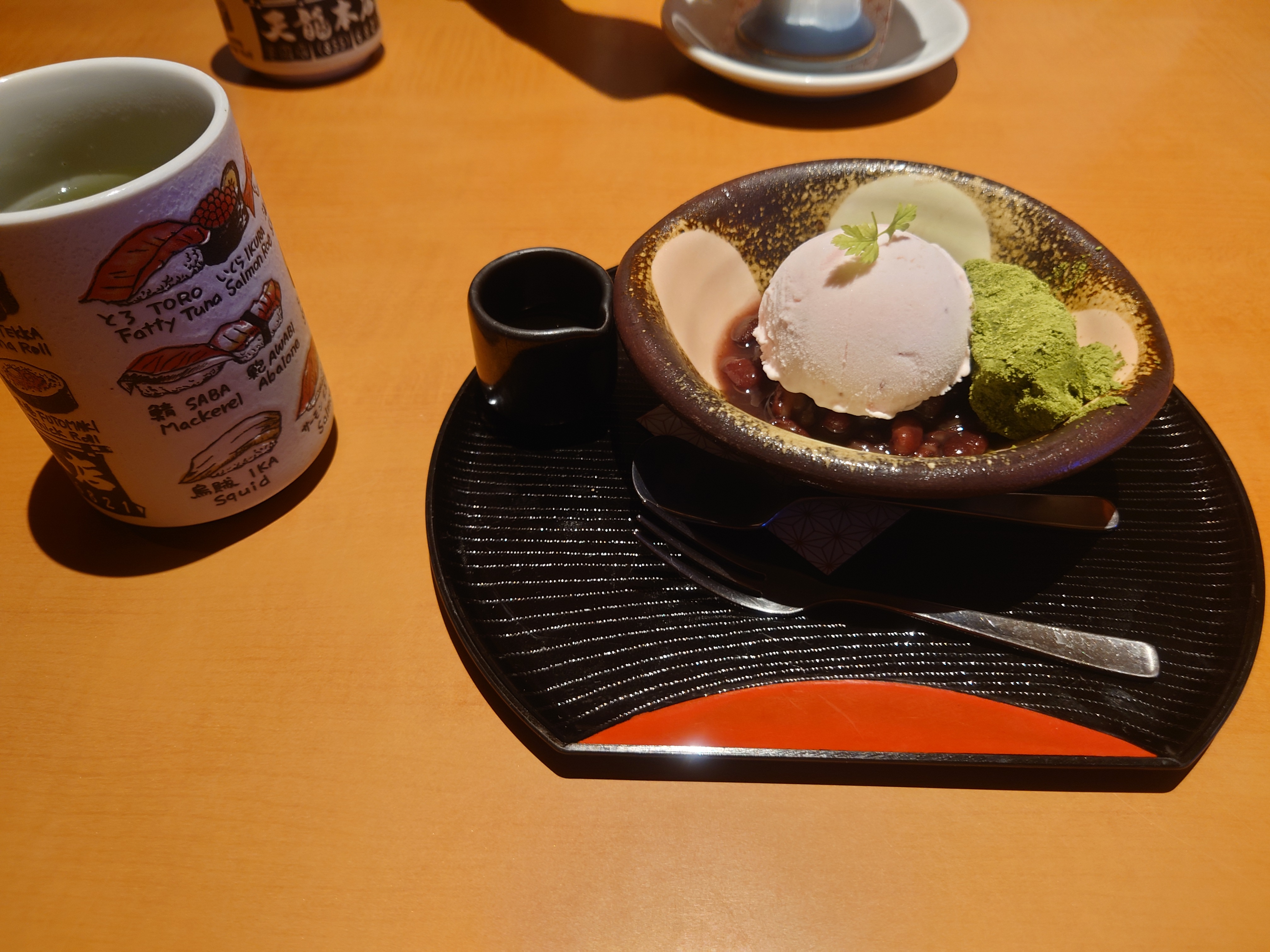 天龍本店 学園店 食後のデザート