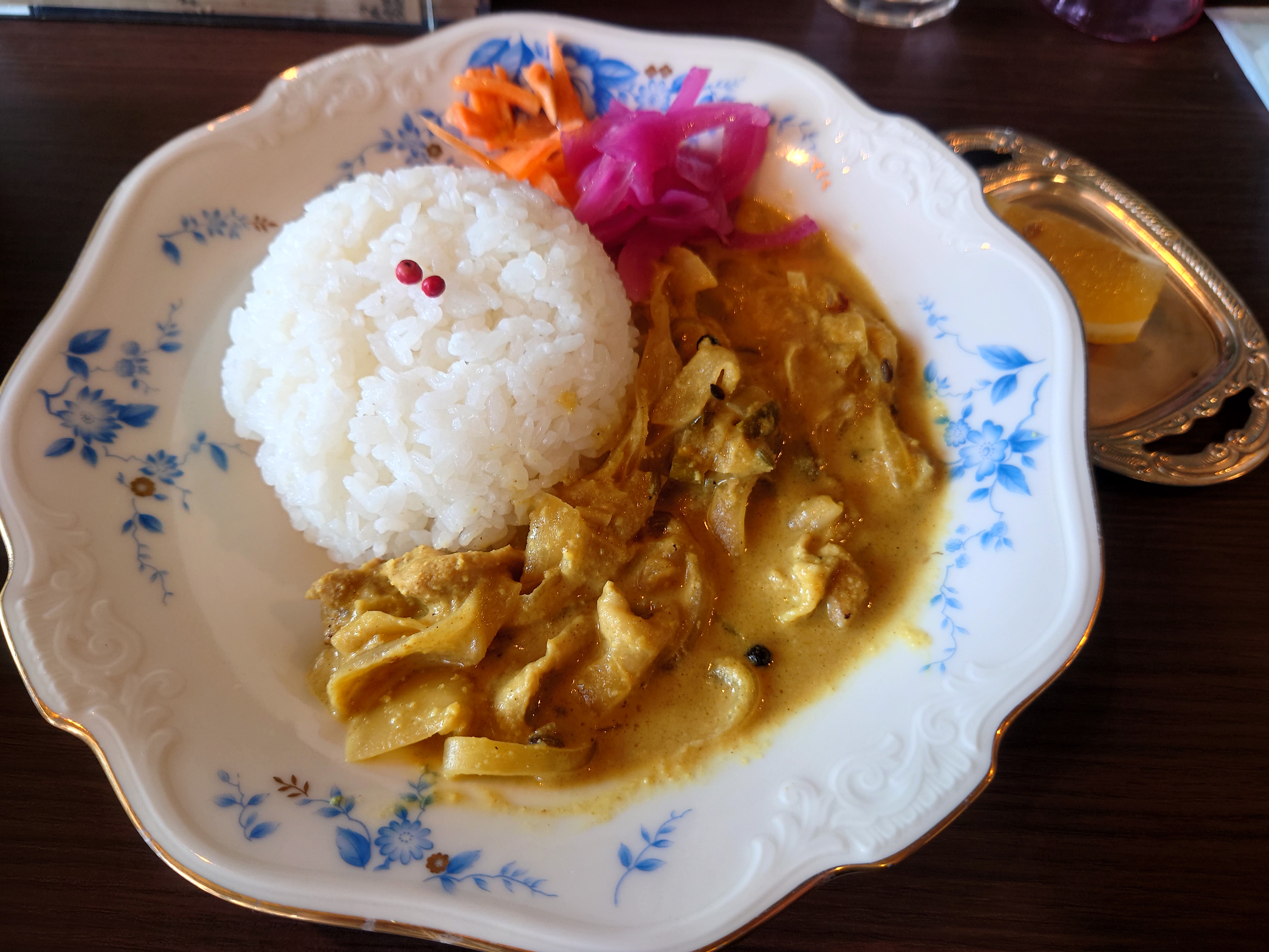 レモンチキンカレー