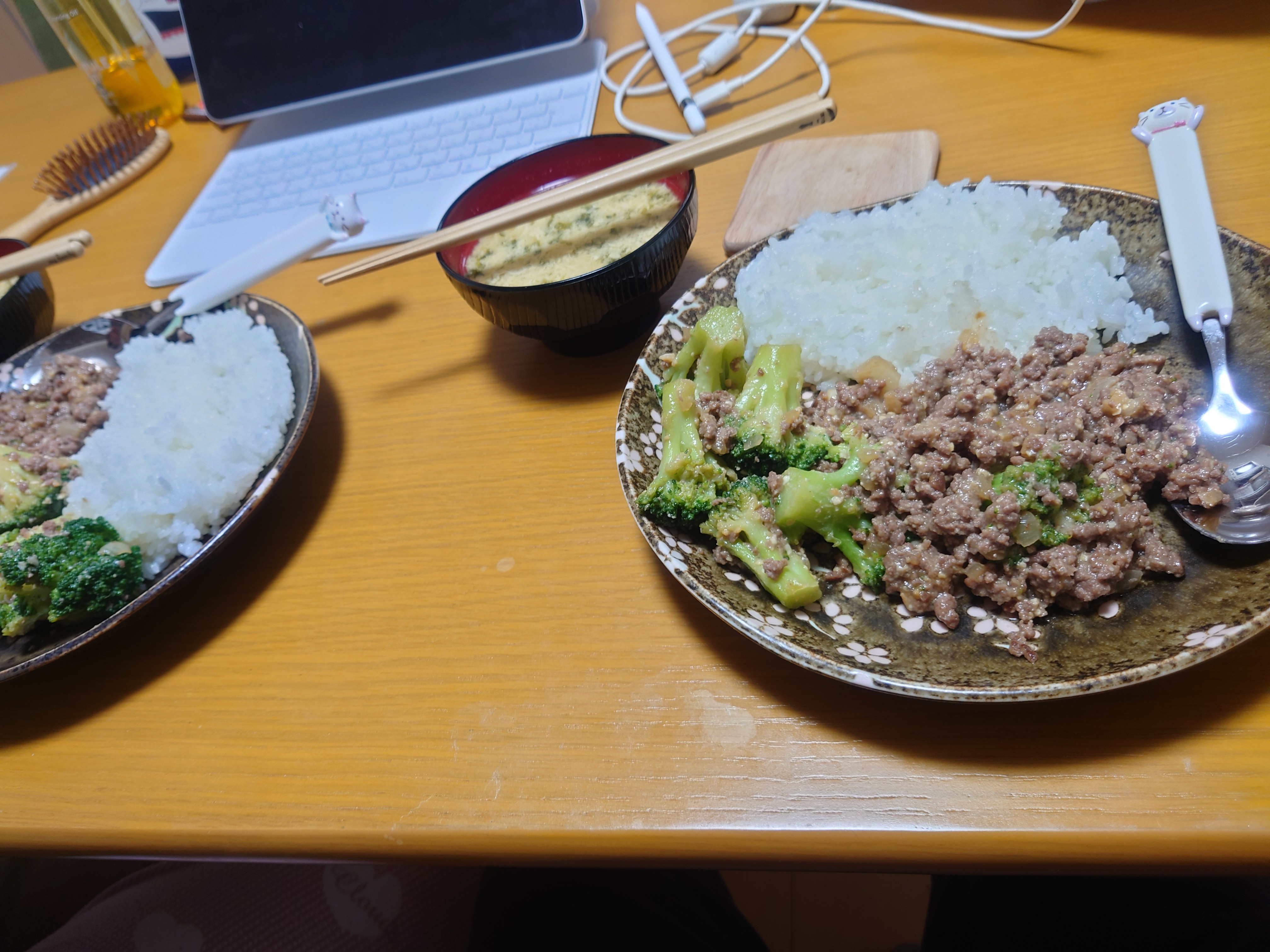 仕上げの様子